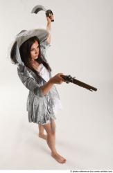 Luci_Aviol STANDING POSE WITH GUN AND SWORD 2